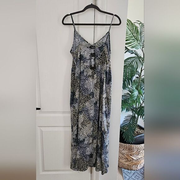 Nwt Papillon Blanc Multicolor Sundress - Picture 2 of 3